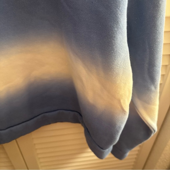 Oat NY NWT Ombre Blue Sweater Cowl Neck Size Small - Picture 6 of 7